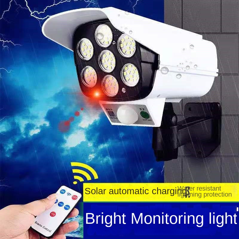 Home Security Flood Lights - Luz solar ao ar livre sensor