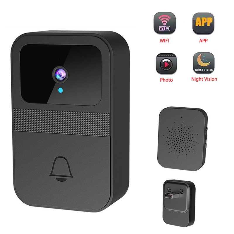 Home Security Front Door Camera - Câmera de Vídeo Wi-Fi para Porta